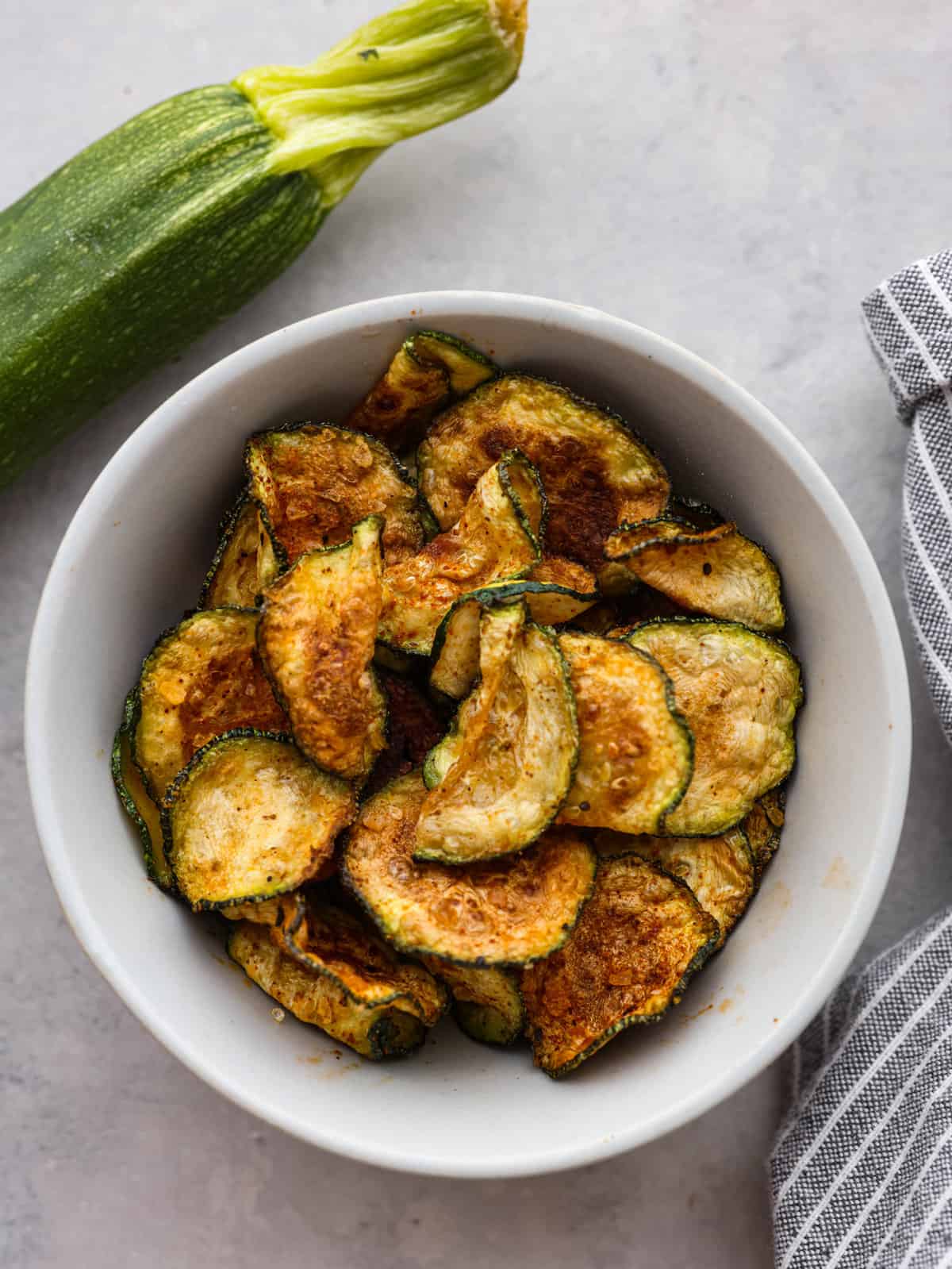 Air Fryer Zucchini Chips