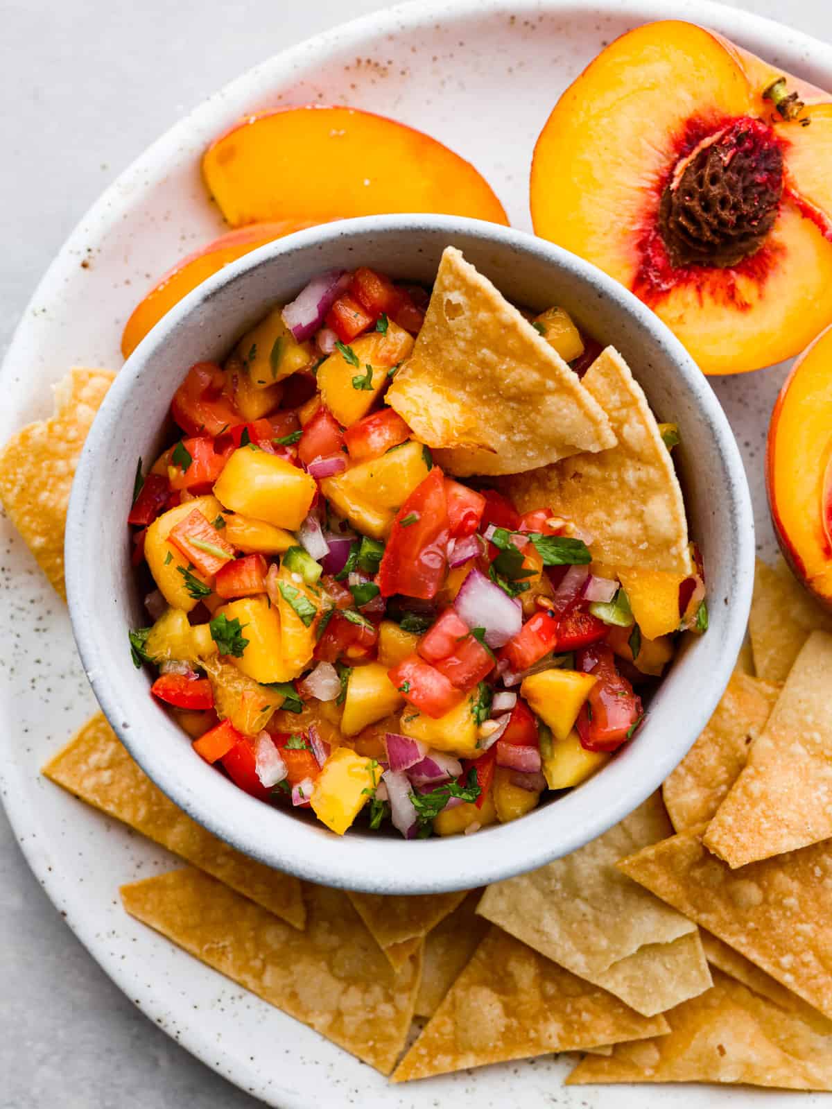 Fresh Peach Salsa