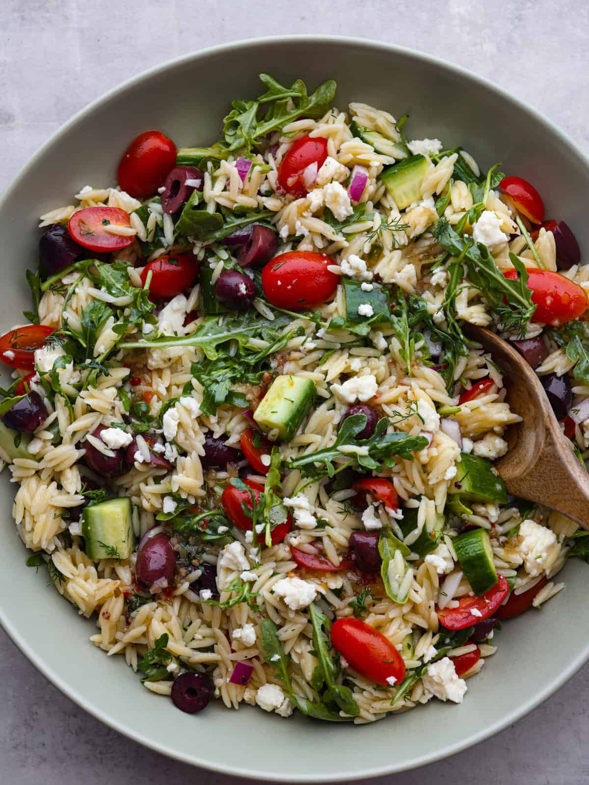 Greek Orzo Salad