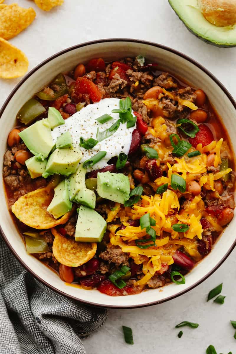 Insanely Good Crockpot Chili