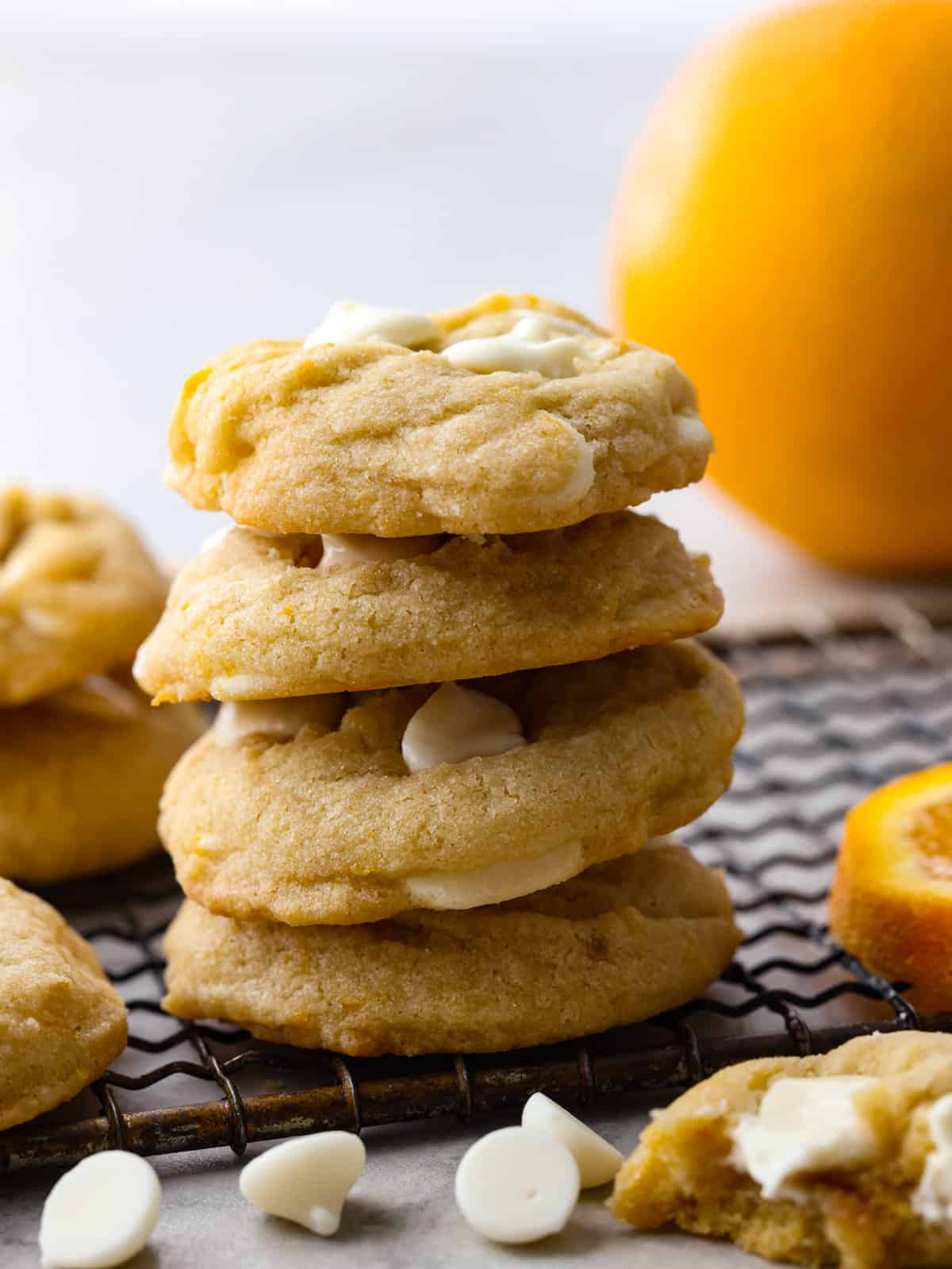 Orange Creamsicle Cookies