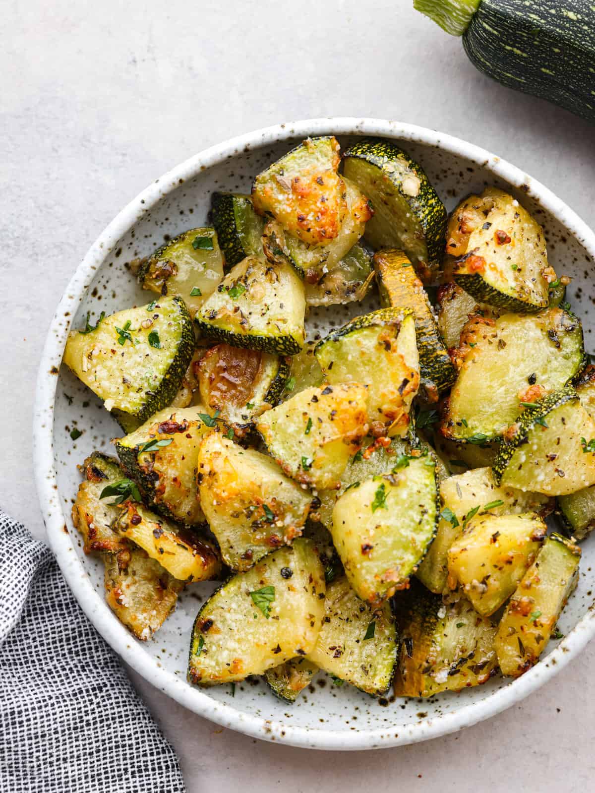 Parmesan Air Fryer Zucchini