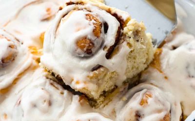 Quick 45 Minute Cinnamon Rolls