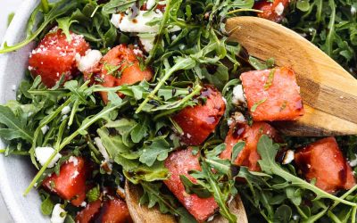 Watermelon Arugula Salad