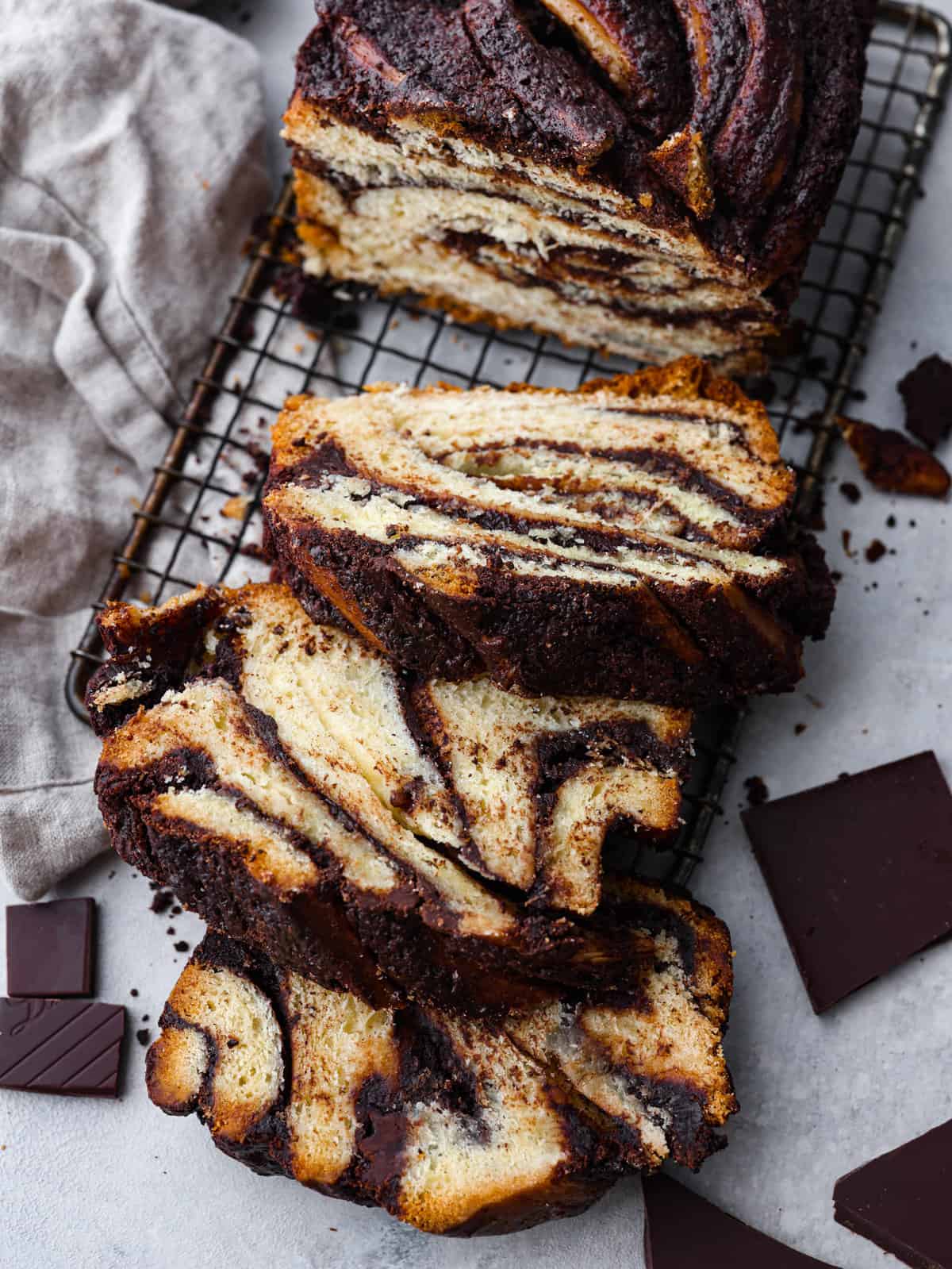 Chocolate Babka Bread