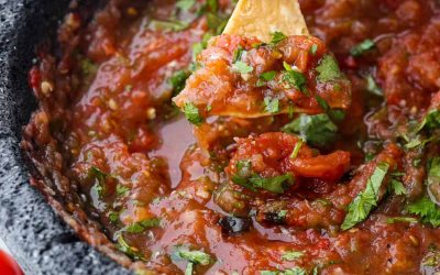 Roasted Tomato Salsa (Salsa Tatemada)