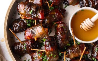 Bacon Wrapped Dates