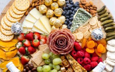 New Year’s Charcuterie Board