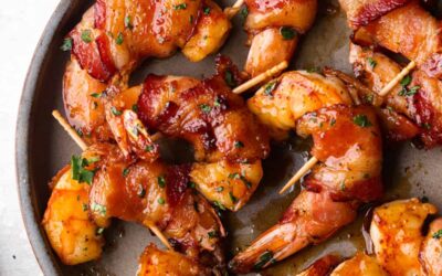 Sweet and Savory Bacon Wrapped Shrimp