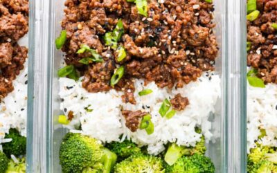 Korean Beef Meal Prep Bowls