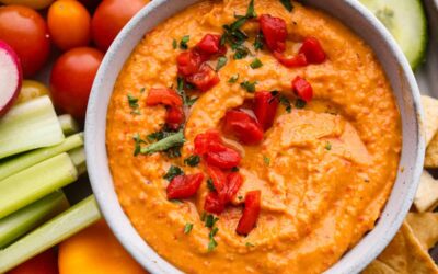 Roasted Red Pepper Hummus
