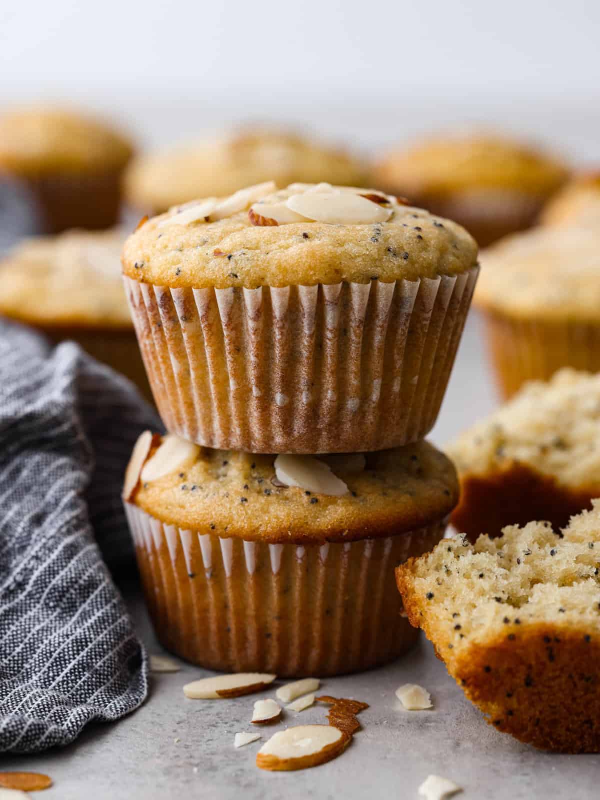 Almond Poppy Seed Muffins