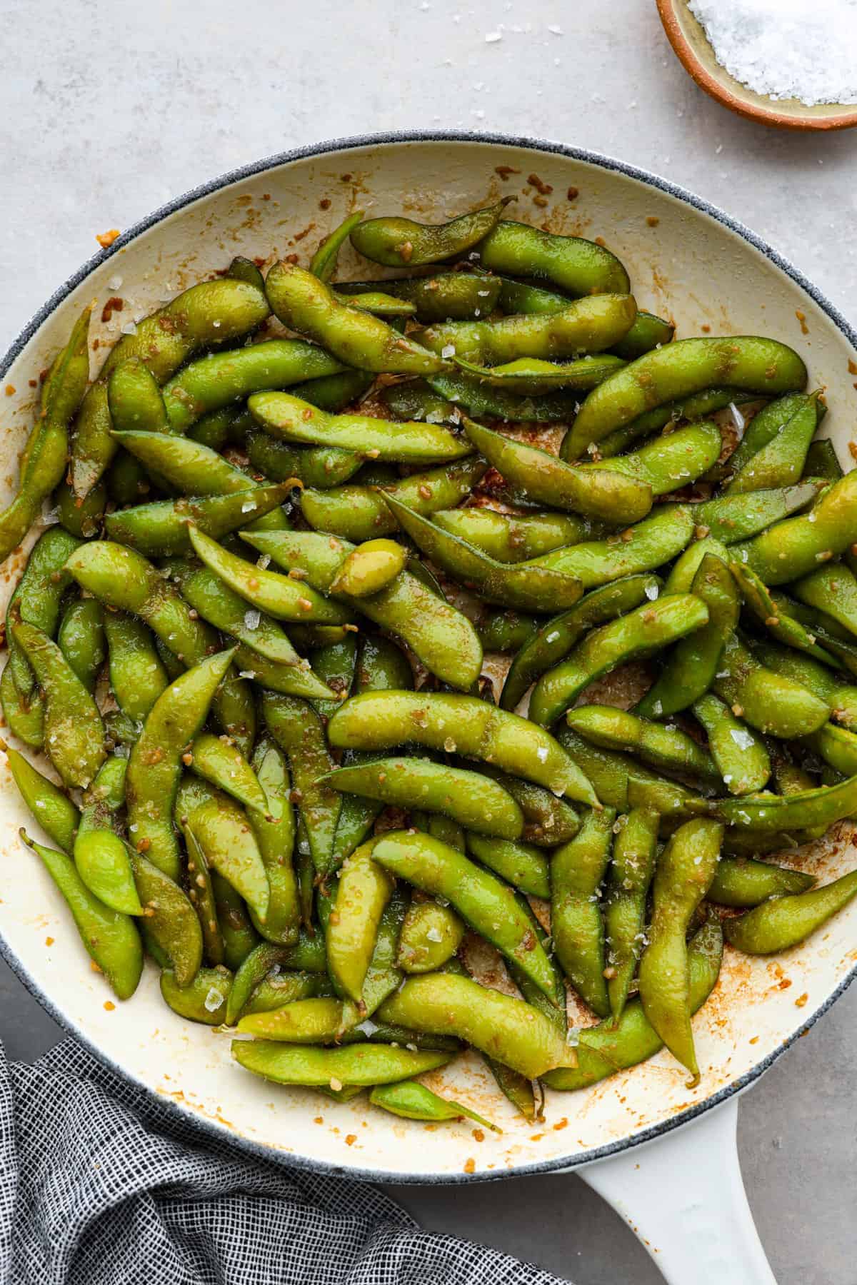 Garlic Edamame