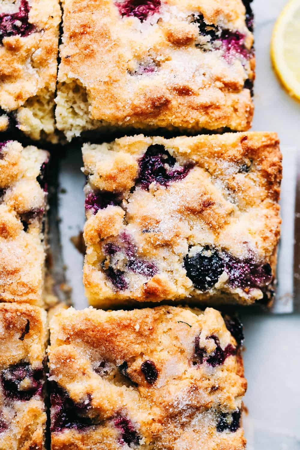 Incredible Blueberry Buttermilk Breakfast Cake