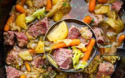 Slow Cooker Corned Beef and Cabbage Stew
