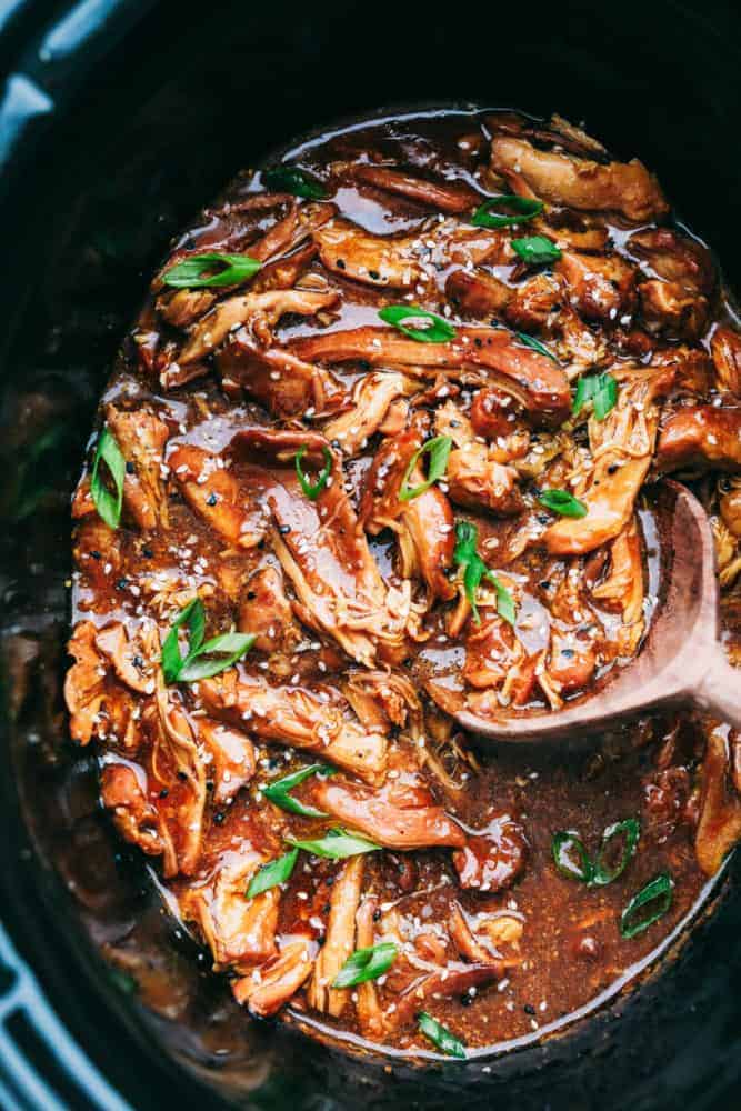 Slow Cooker Honey Garlic Chicken