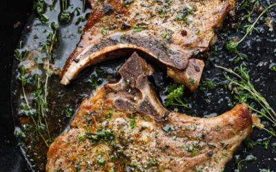 Cast Iron Skillet Pork Chops