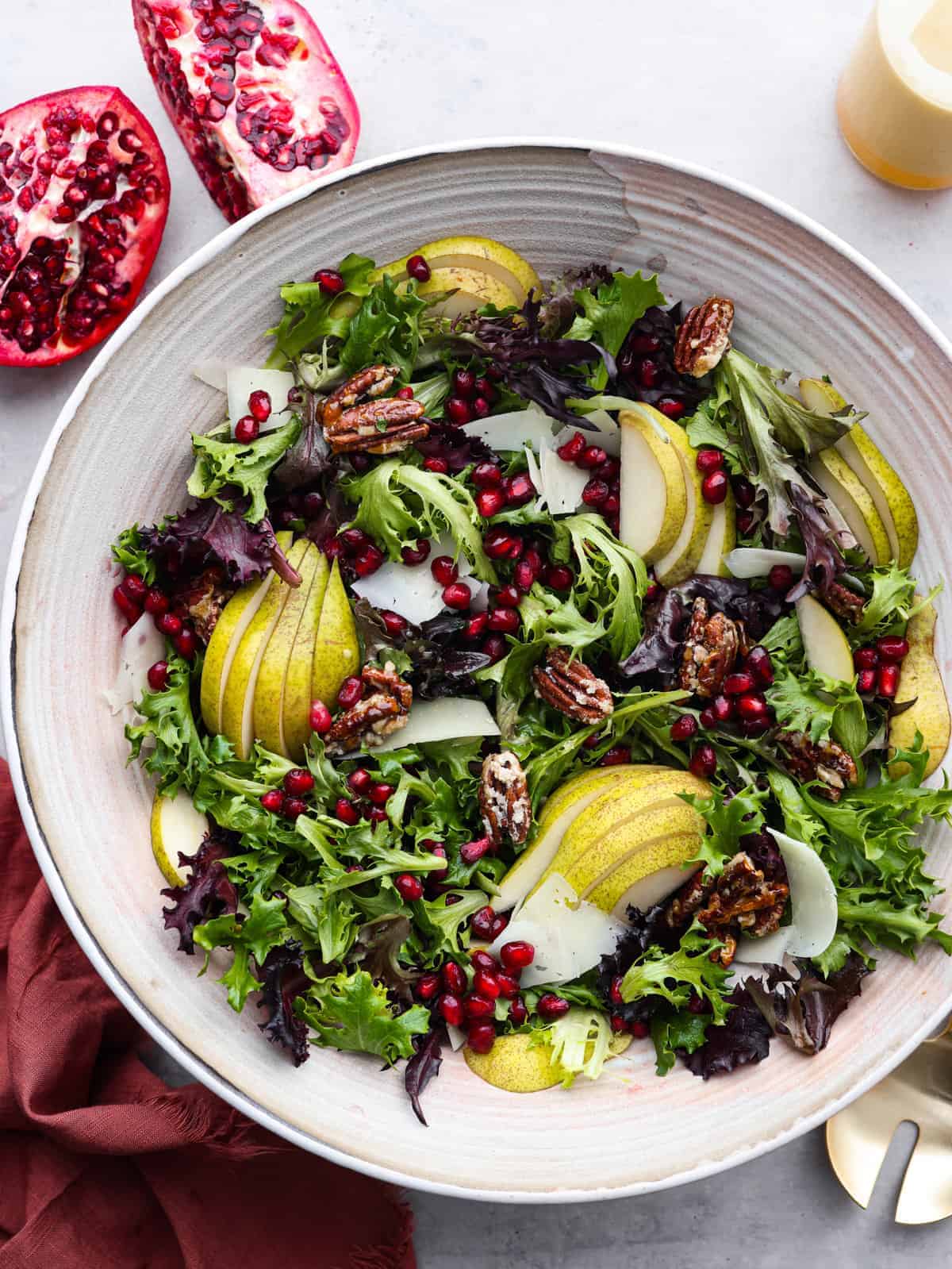 Pomegranate Salad with Parmesan