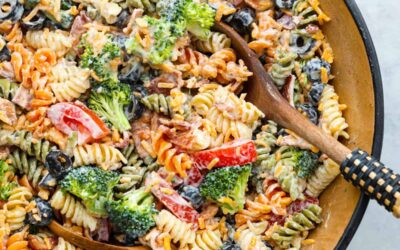 Incredible Bacon Ranch Pasta Salad
