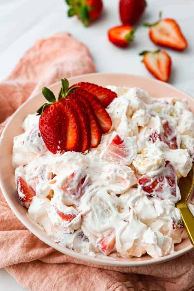 Strawberry Cheesecake Salad