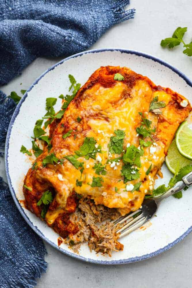 Pork Enchiladas
