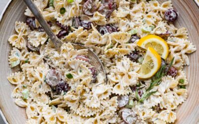 Lemon Tarragon Pasta Salad