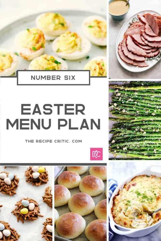 Easter Menu Plan {Number 6}