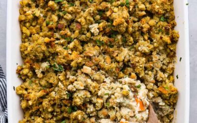 Chicken and Stuffing Casserole