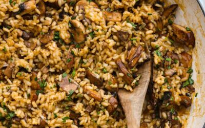 Creamy Mushroom Risotto