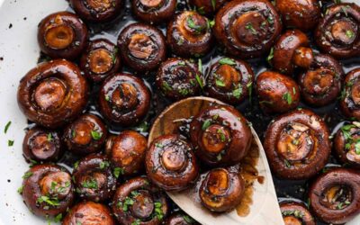 Garlic Balsamic Mushrooms