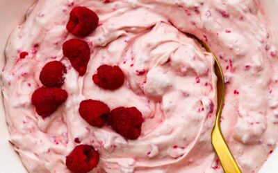 Raspberry Fluff Salad