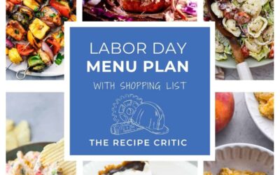 Labor Day Menu Plan
