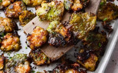 Smashed Brussels Sprouts