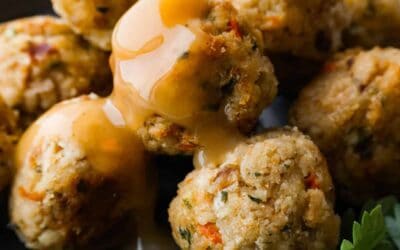 Turkey Stuffing Balls