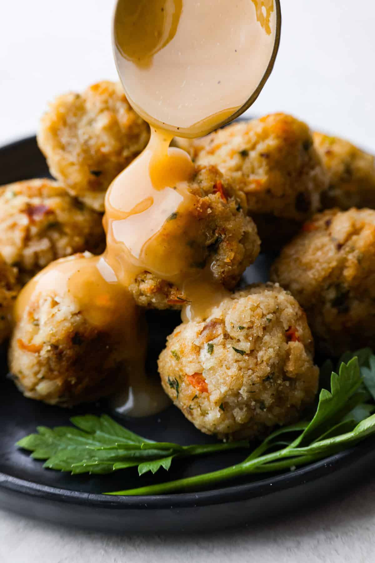 Turkey Stuffing Balls