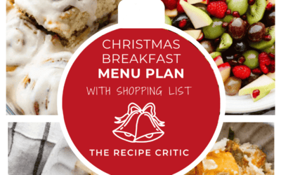 Christmas Breakfast Menu Plan