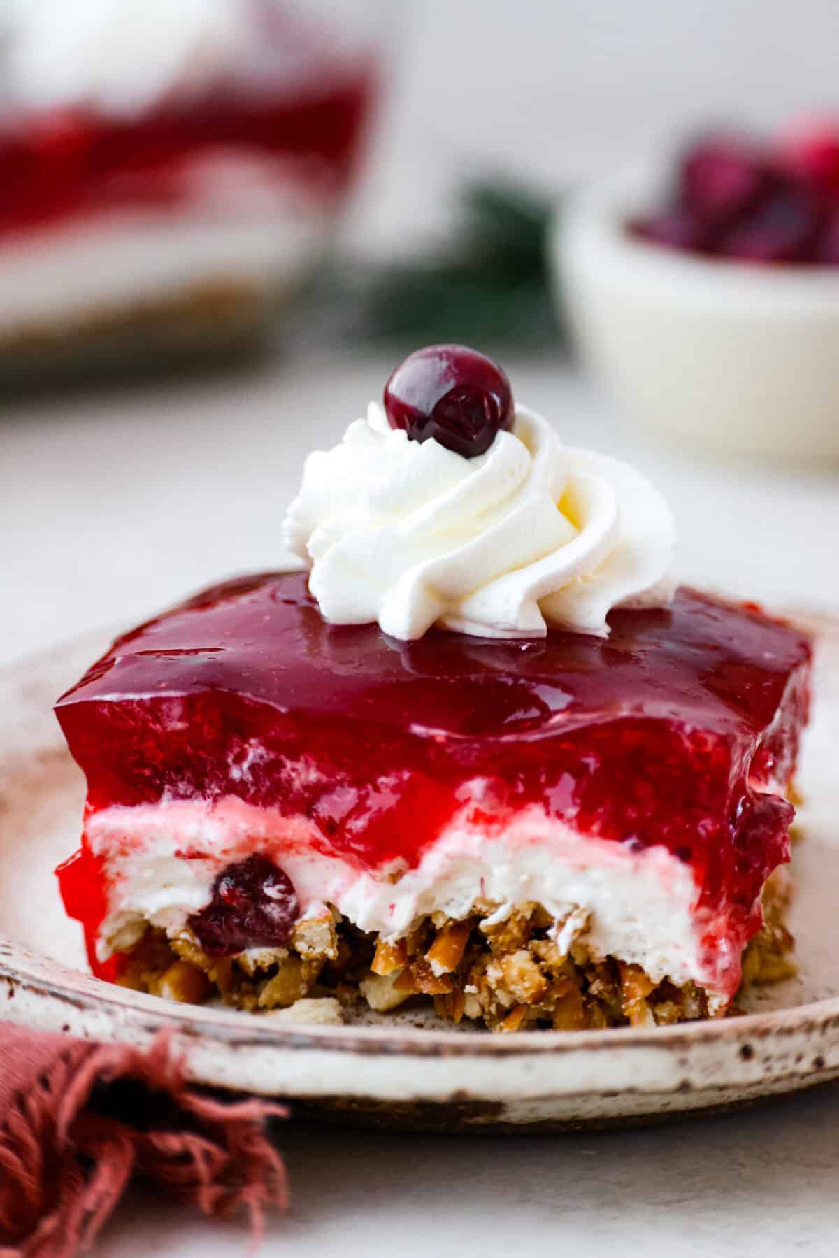 Cranberry Pretzel Salad