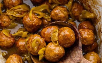 Crockpot Mississippi Meatballs