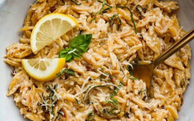 One-Pan Creamy Lemon Orzo