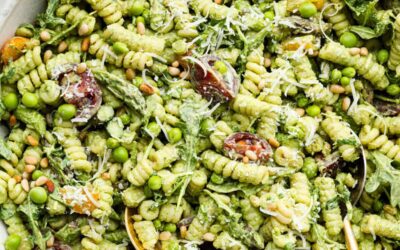 Creamy Green Goddess Pasta Salad