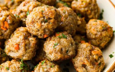 Sausage Stuffing Balls