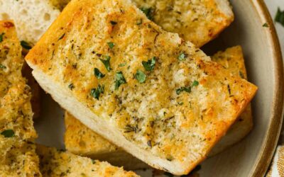 Air Fryer Garlic Bread