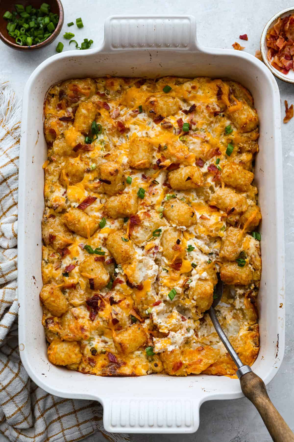 Crack Tater Tot Casserole